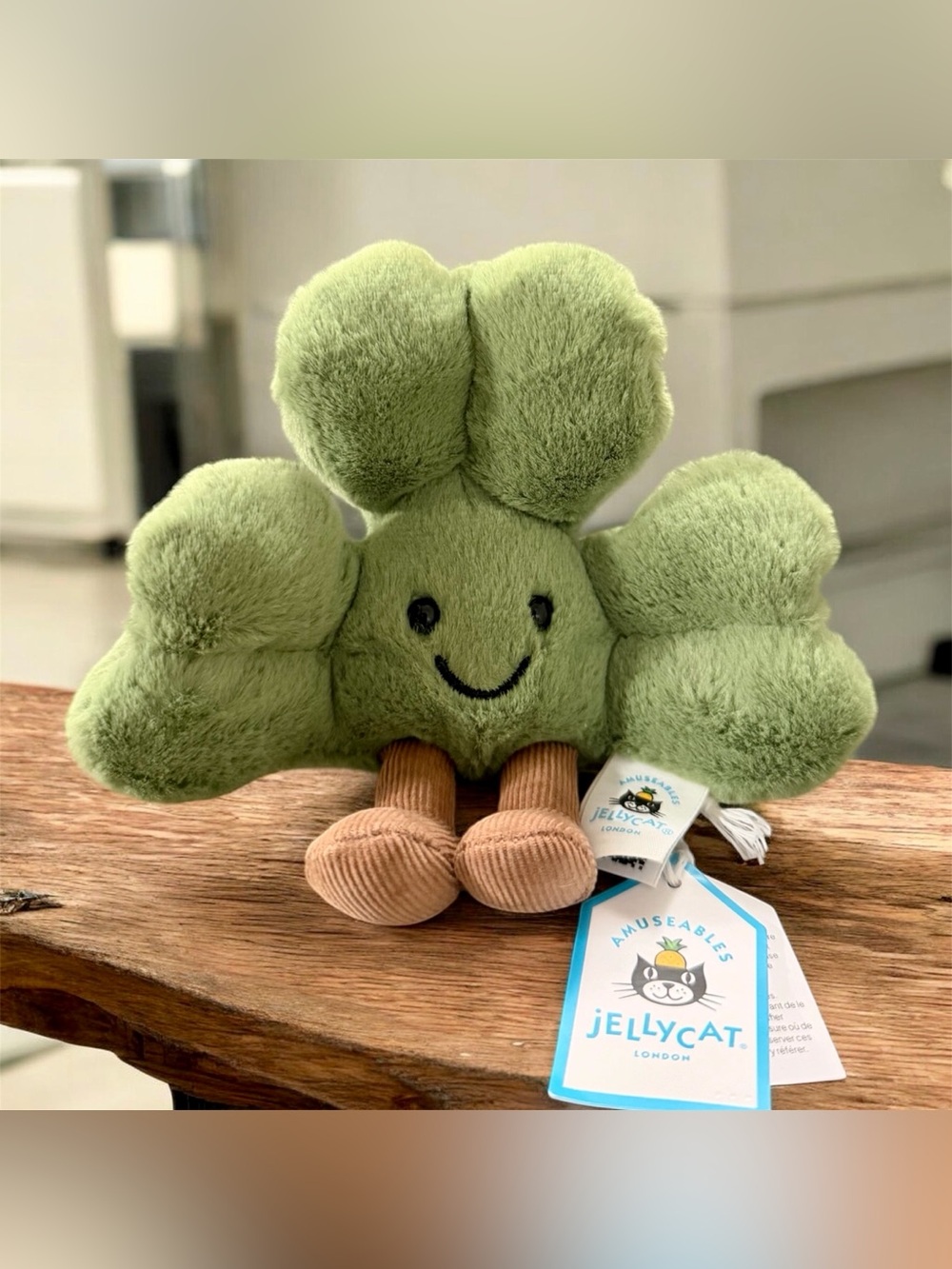 Authentic Jellycat Amuseables Siofra Shamrock